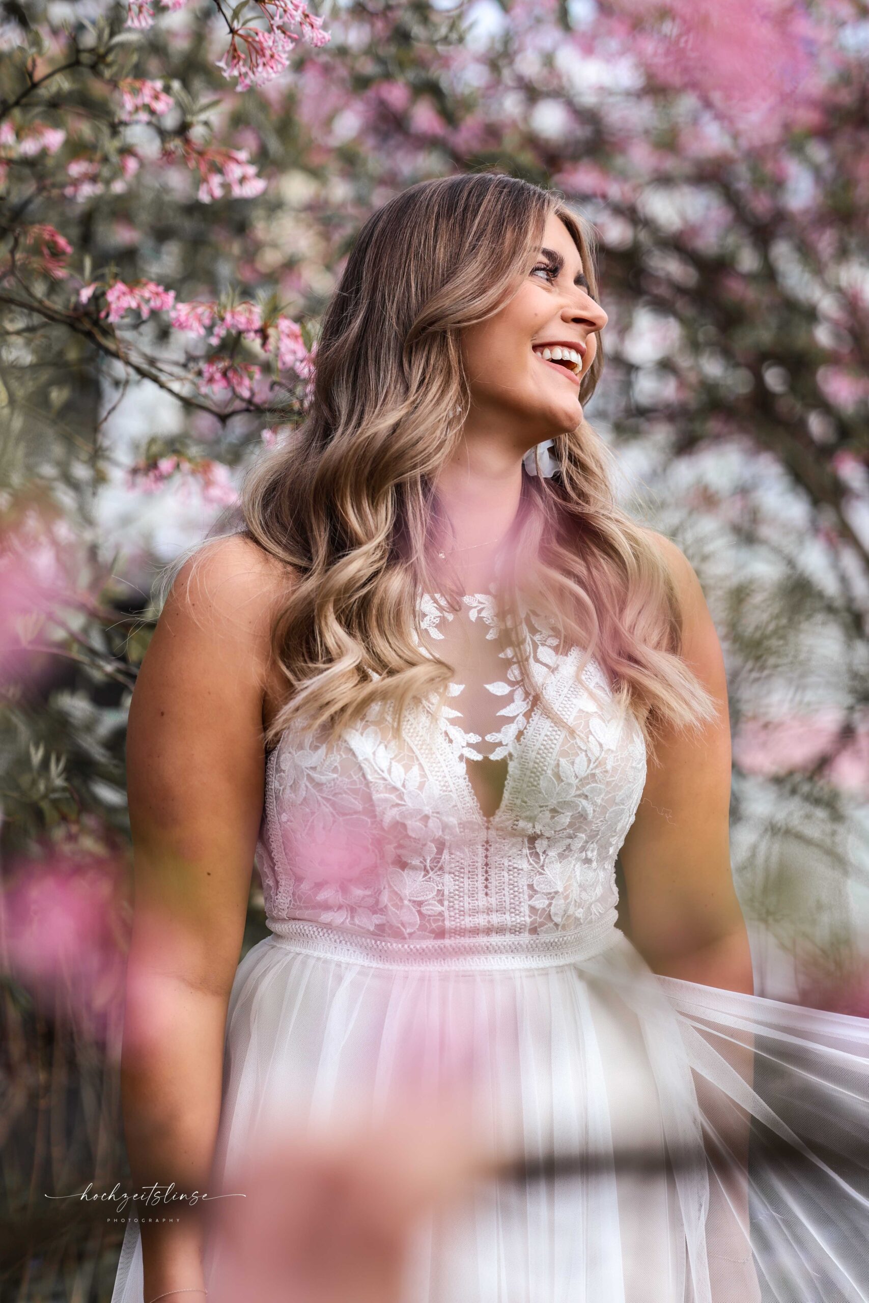 Brautkleid Stile Schleier und Spitze